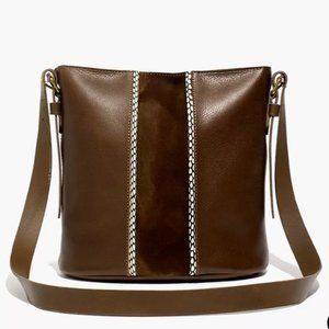 Madewell | The Transport Bucket Bag Suede Inset Ed